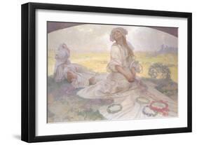 Song of Bohemia, c.1930-Alphonse Mucha-Framed Giclee Print