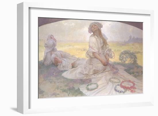 Song of Bohemia, c.1930-Alphonse Mucha-Framed Giclee Print