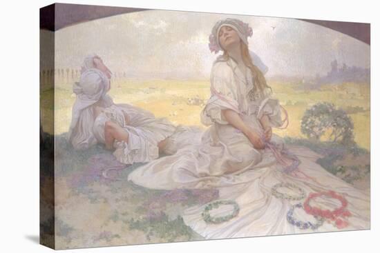 Song of Bohemia, c.1930-Alphonse Mucha-Stretched Canvas