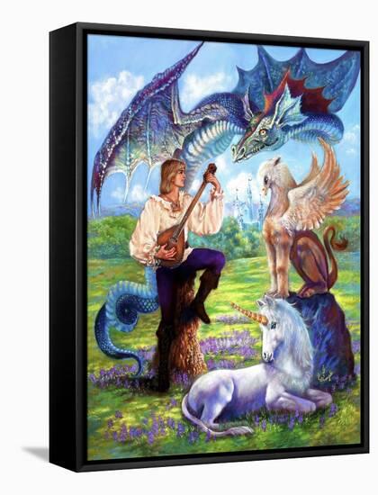 Song of Fantasy-Judy Mastrangelo-Framed Stretched Canvas