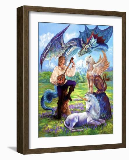 Song of Fantasy-Judy Mastrangelo-Framed Giclee Print