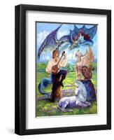 Song of Fantasy-Judy Mastrangelo-Framed Premium Giclee Print