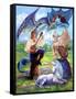 Song of Fantasy-Judy Mastrangelo-Framed Stretched Canvas