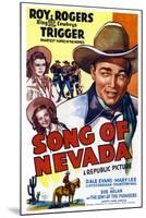 Song of Nevada, Left from Top: Dale Evans, Mary Lee, Right: Roy Rogers, 1944-null-Mounted Art Print