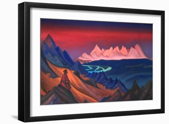 Song of Shambhala, 1943-Nicholas Roerich-Framed Premium Giclee Print