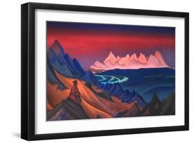 Song of Shambhala, 1943-Nicholas Roerich-Framed Premium Giclee Print