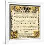 Song of sixpence-Walter Crane-Framed Giclee Print