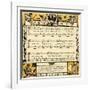 Song of sixpence-Walter Crane-Framed Giclee Print