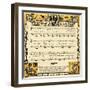 Song of sixpence-Walter Crane-Framed Giclee Print