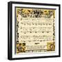 Song of sixpence-Walter Crane-Framed Giclee Print