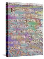 Song of Solomon 4:10-Cathy Cute-Stretched Canvas