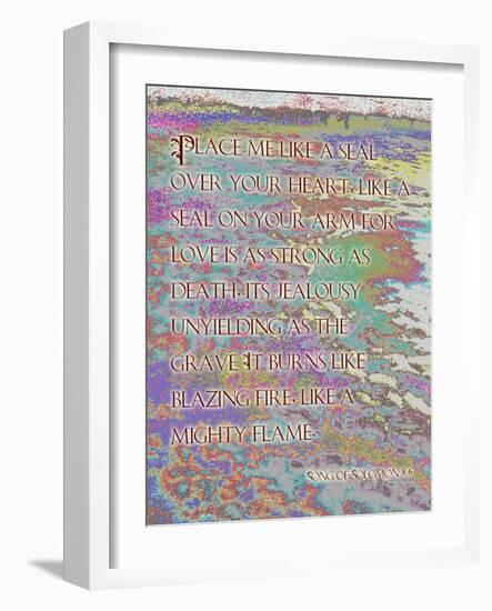 Song of Solomon 8:6-Cathy Cute-Framed Giclee Print