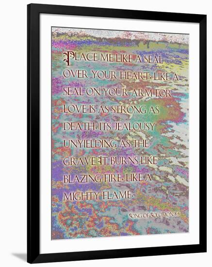 Song of Solomon 8:6-Cathy Cute-Framed Giclee Print