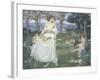 Song of Springtime, c.1913-John William Waterhouse-Framed Giclee Print