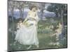 Song of Springtime, c.1913-John William Waterhouse-Mounted Giclee Print