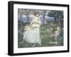 Song of Springtime, c.1913-John William Waterhouse-Framed Giclee Print