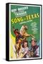 Song of Texas, from Left: Roy Rogers, Sheila Ryan, Roy Rogers, 1943-null-Framed Stretched Canvas