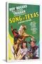 Song of Texas, from Left: Roy Rogers, Sheila Ryan, Roy Rogers, 1943-null-Stretched Canvas