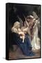 Song of The Angels-William Adolphe Bouguereau-Framed Stretched Canvas