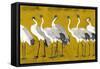 Song of the Crane I-Melissa Wang-Framed Stretched Canvas