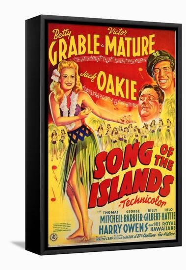 Song of the Islands, 1942-null-Framed Stretched Canvas