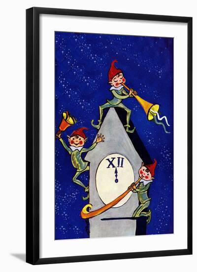 Song of the New Year - Jack & Jill-Leo Politi-Framed Giclee Print