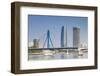 Song River and City Skyline, Da Nang, Vietnam, Indochina, Southeast Asia, Asia-Ian Trower-Framed Photographic Print