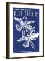 Song Sheet Cover: Hoagy Carmichael's Blue Orchids-null-Framed Art Print