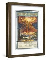 Song Sheet Cover: Roaring Volcano March Two Step-null-Framed Art Print