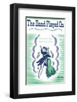 Song Sheet Cover: The Band Played On-null-Framed Art Print