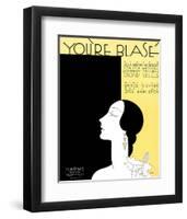 Song Sheet Cover: You're Blasé-Iors-Framed Art Print