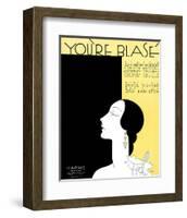 Song Sheet Cover: You're Blasé-Iors-Framed Art Print