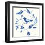 Songbird Celebration III-Danhui Nai-Framed Art Print