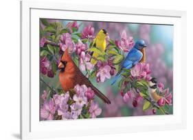 Songbird Colors-Jeffrey Hoff-Framed Premium Giclee Print