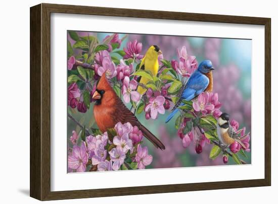 Songbird Colors-Jeffrey Hoff-Framed Giclee Print