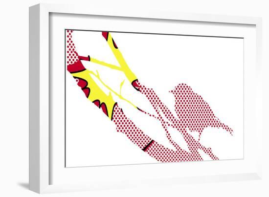 Songbird Cut Out-Whoartnow-Framed Giclee Print