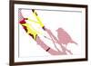 Songbird Cut Out-Whoartnow-Framed Giclee Print