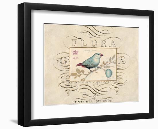 Songbird Etching 1-Chad Barrett-Framed Art Print