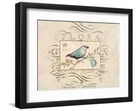 Songbird Etching 1-Chad Barrett-Framed Art Print