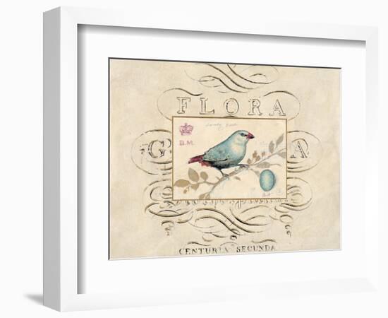 Songbird Etching 1-Chad Barrett-Framed Art Print