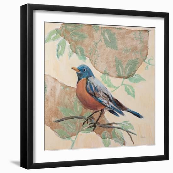 Songbird Robin-Sue Schlabach-Framed Art Print