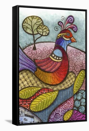 Songbird-Sandra Willard-Framed Stretched Canvas