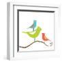 Songbirds II-Sabine Berg-Framed Giclee Print