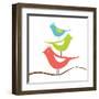 Songbirds III-Sabine Berg-Framed Art Print