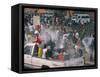 Songkran, Thai New Year, Water Festival, Chiang Mai, Thailand, Southeast Asia-Alain Evrard-Framed Stretched Canvas