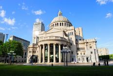 The First Church of Christ Scientist in Christian Science Plaza in Boston-Songquan Deng-Photographic Print