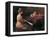 Songs of Childhood-Charles Couirtney-Framed Stretched Canvas