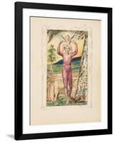 Songs of Experience: Frontispiece, c.1825-William Blake-Framed Giclee Print