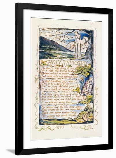 Songs of Experience-William Blake-Framed Giclee Print