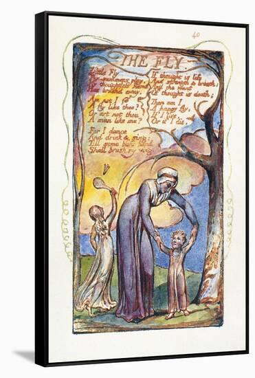 Songs of Experience-William Blake-Framed Stretched Canvas